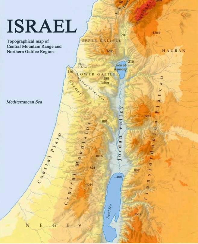 Maps of the Israel/Palestine