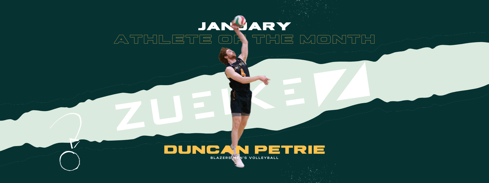 Duncan Petrie: January's Zueike Male Athlete of the Month