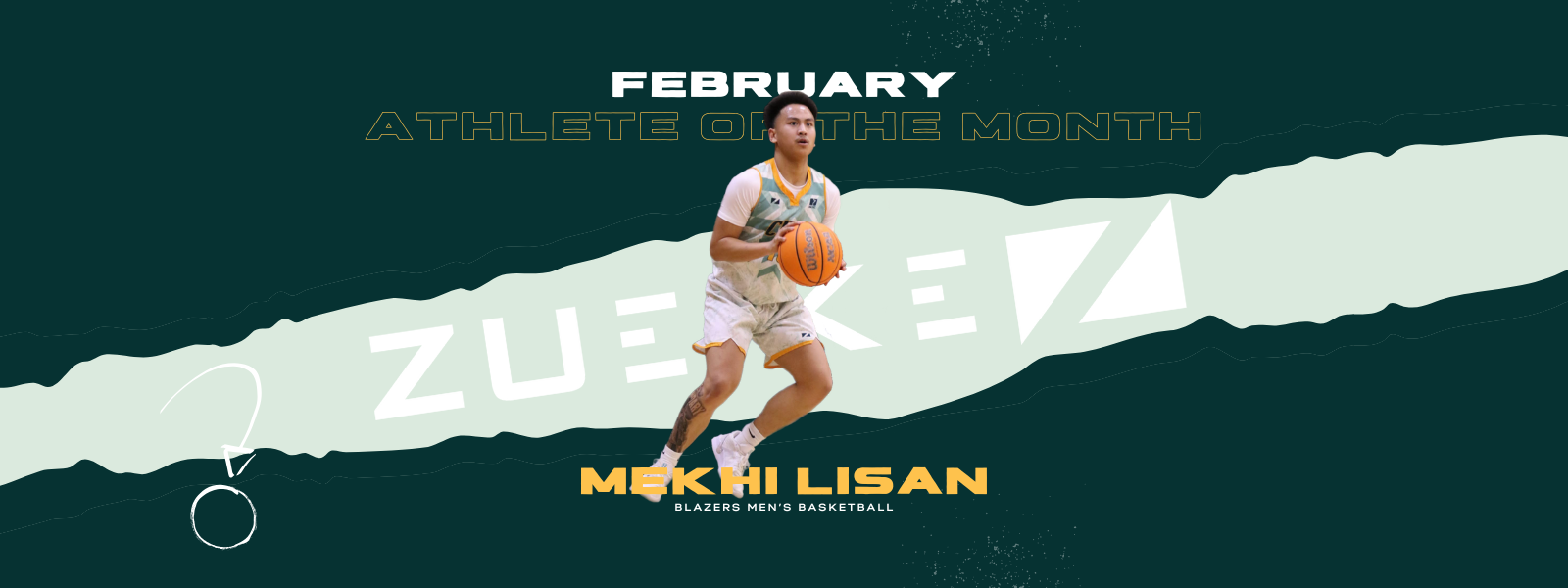 Mekhi Lisan: February's Zueike Male Athlete of the Month