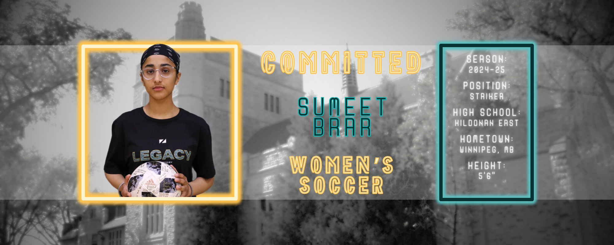 Sumeet Brar Joins Blazers Women's Soccer Alongside Twin