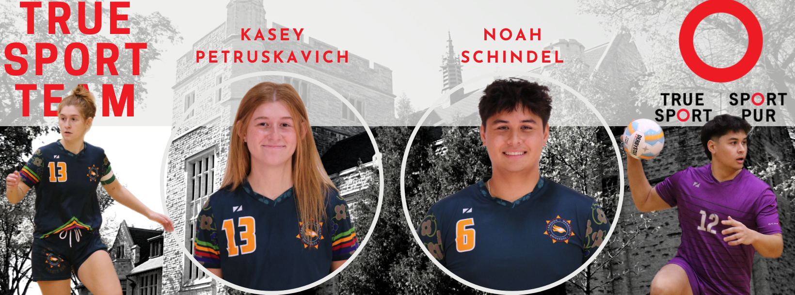 Kasey Petruskavich of Blazers WFT & Noah Schindel of Blazers MFT Named to 2024-25 True Sport Team