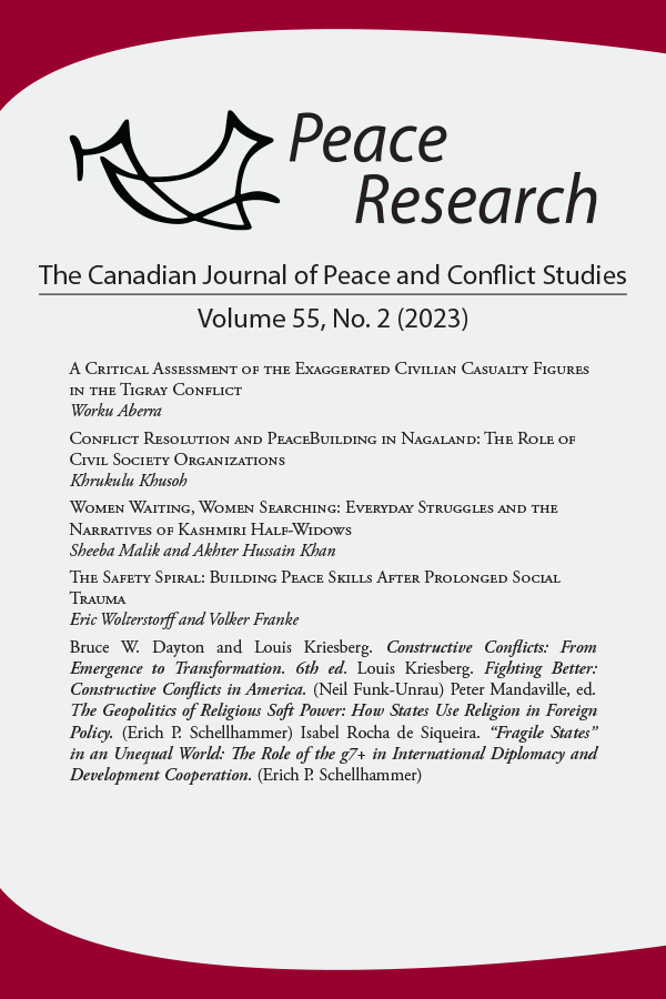 Peace Research: Volume 55, Number 2 (2023)